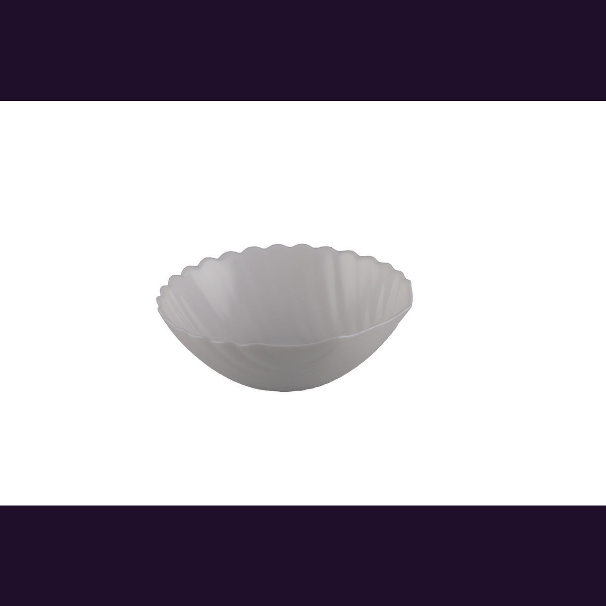 WEISSE MUSCHELTASSE 13,3 CM