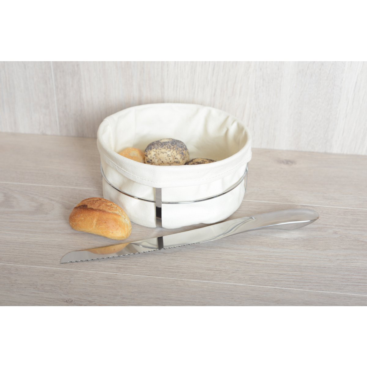SILBERNES BROTMESSER
