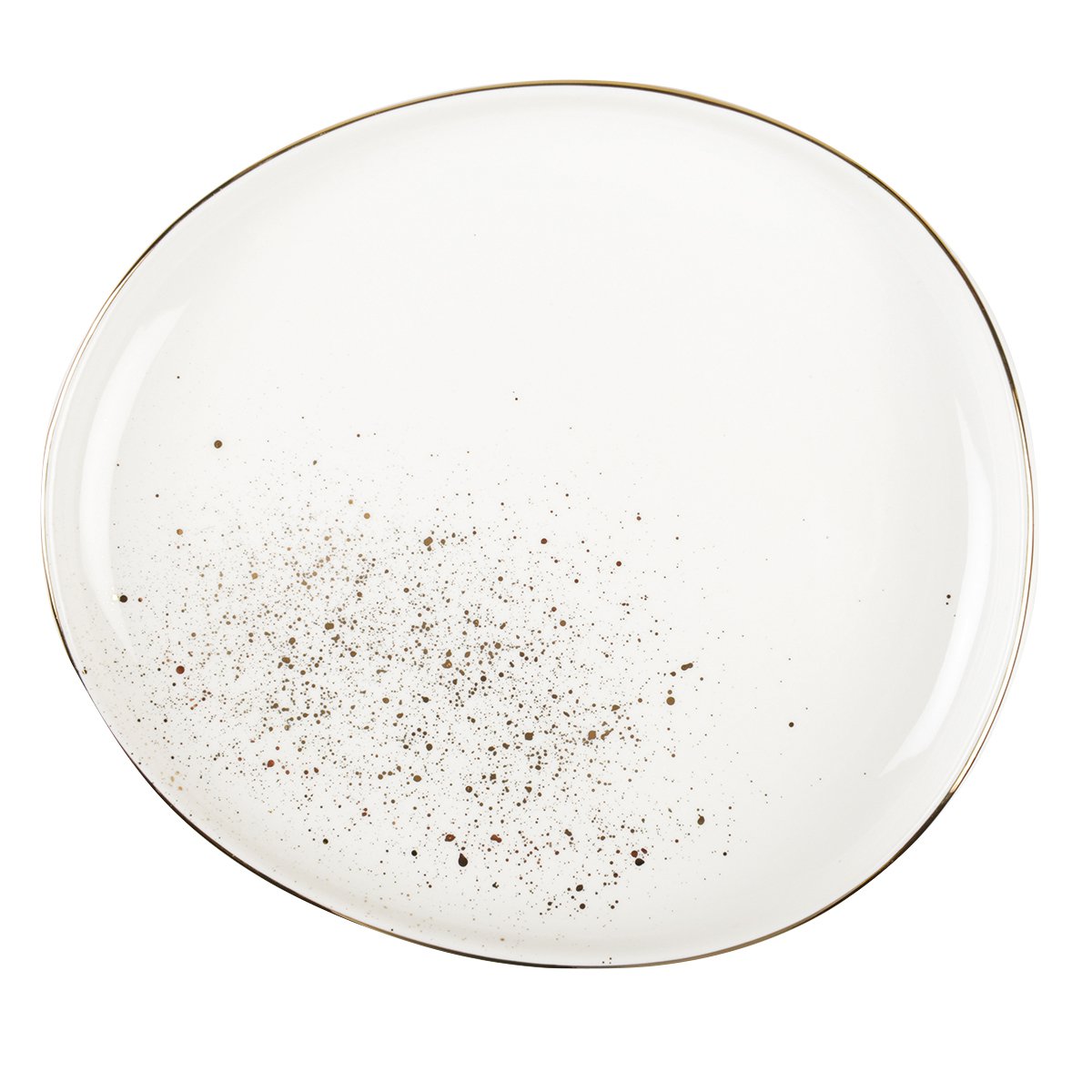 OVAL DESSERT TELLER BLANCH FLASH ODER