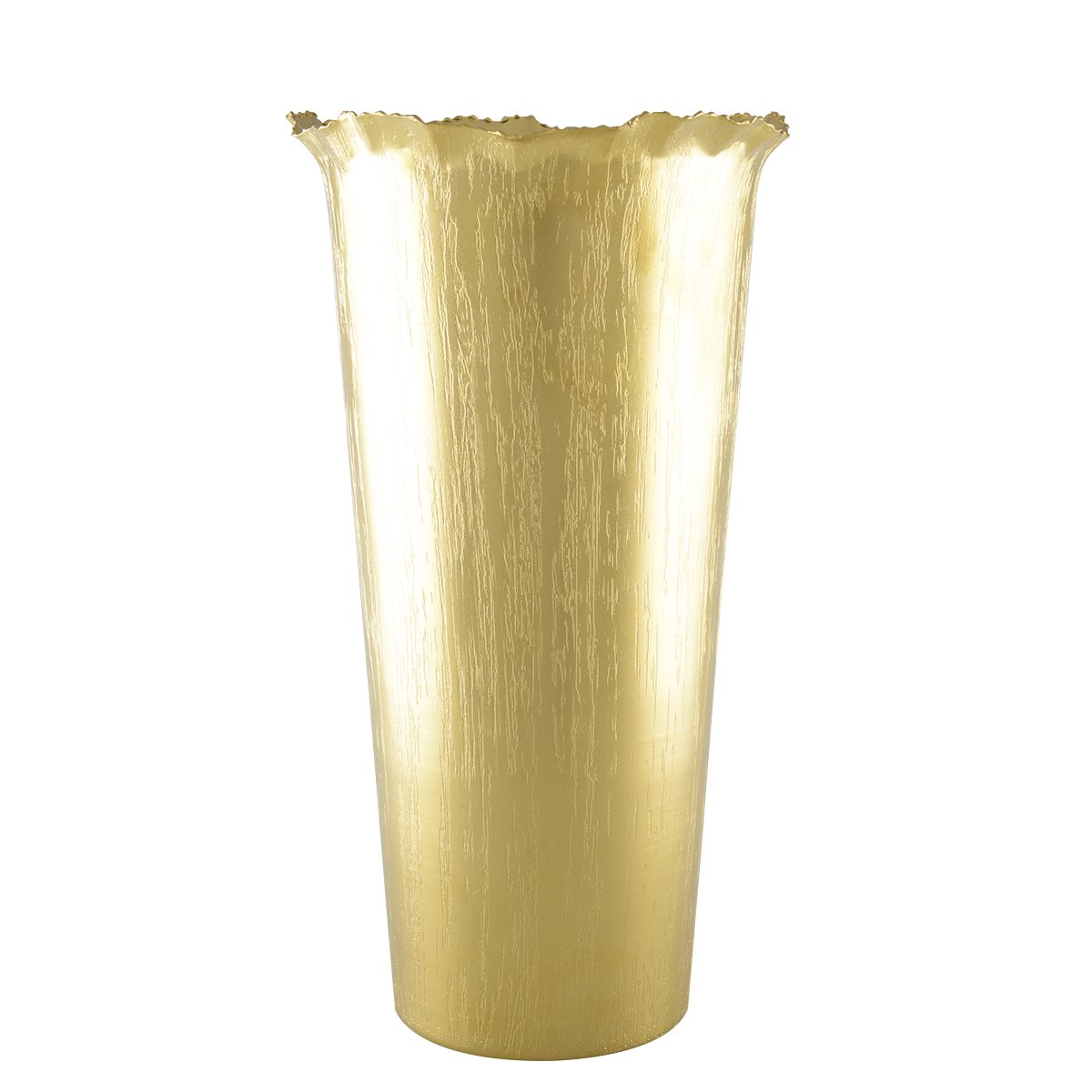 VASE MATT GOLD