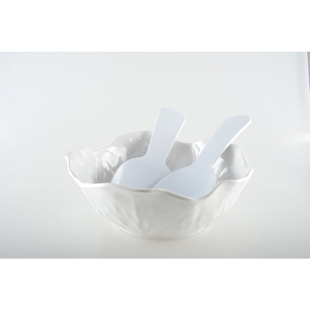 Weißer Salat deckt 27x9.5x1cm ab