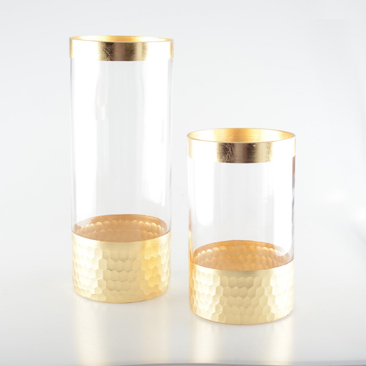 Transparent vase and H20CM
