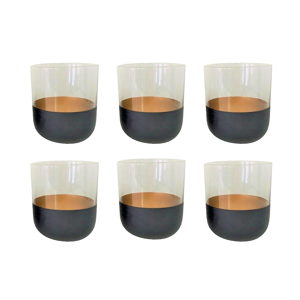 Black & Gold Glasses - Lot 6