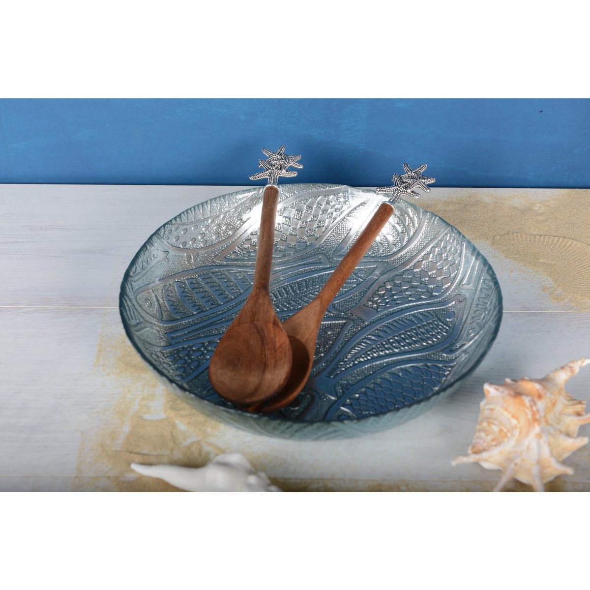 Starfish salad cutlery