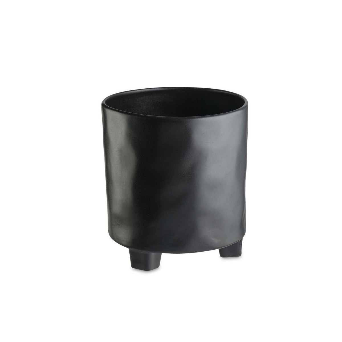 RIVIERA Footed bucket sable noir VED 241 - Set of 2