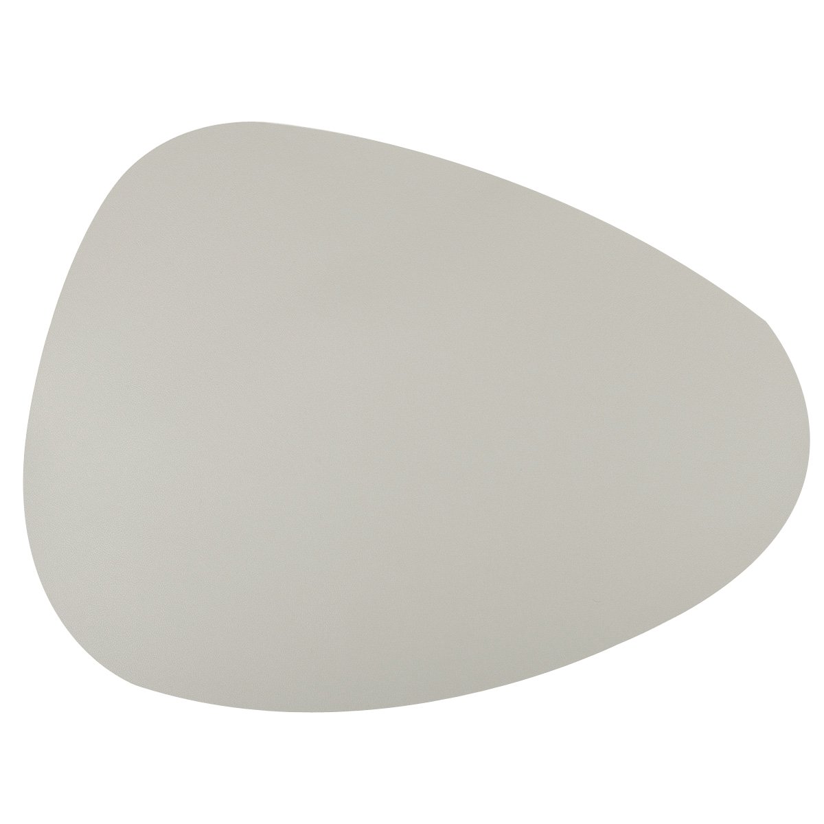 PINK AND GREY LEATHERETTE PLATE