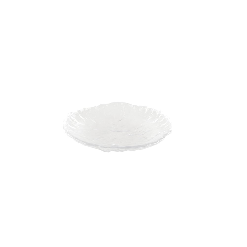 RUNDER GLASBECHER 15,5X15,5X2,5CM