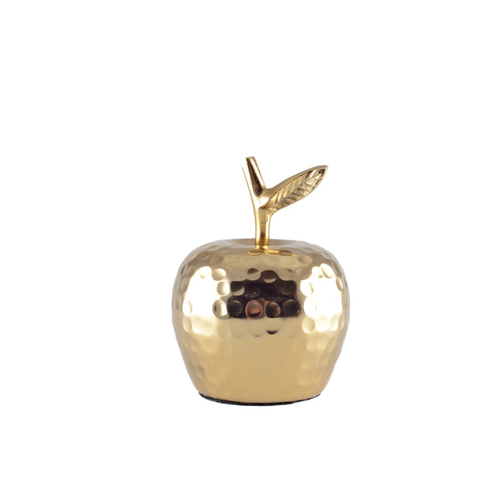 Decorative fries, gold 9 x 9 x 12 cm