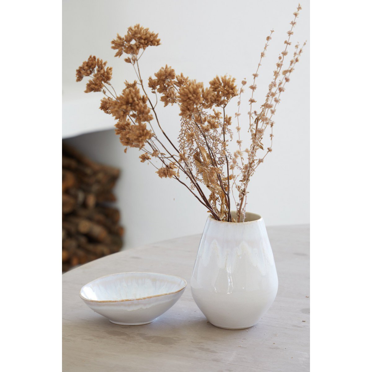 BRISA Oval vase 20 Salt VAV 201 - Set of 2