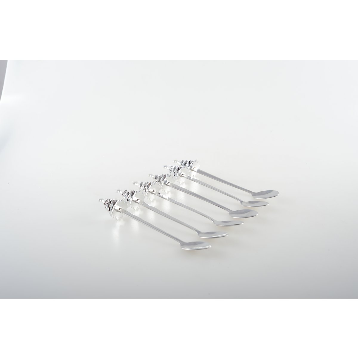Silver tree spoon - Lot 6
