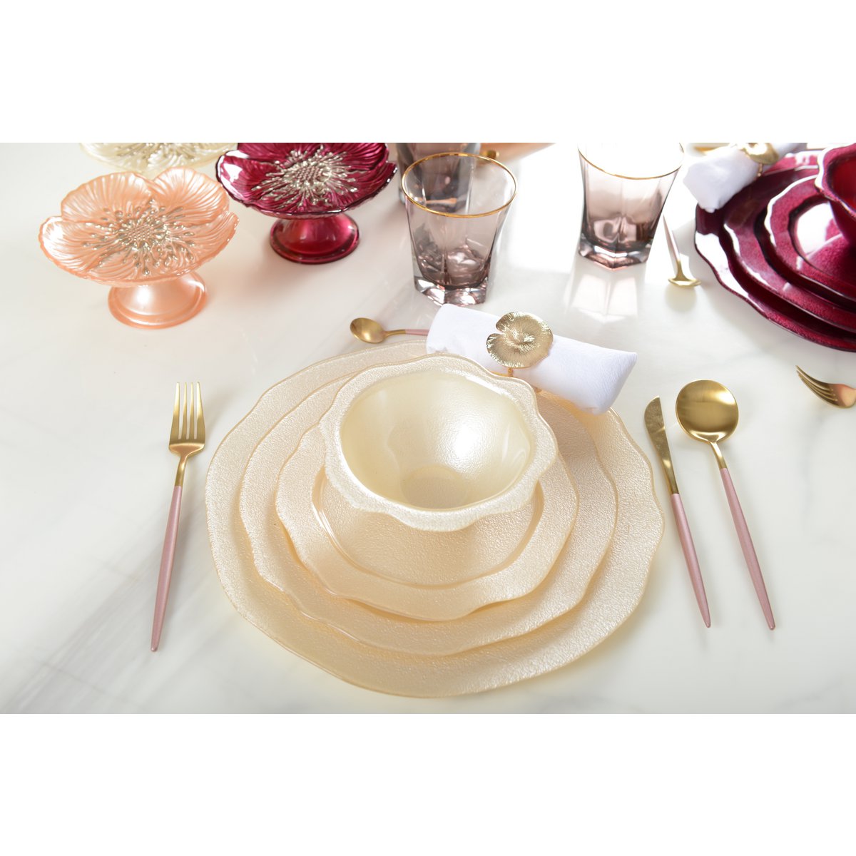 VANILLA DESSERT PLATE