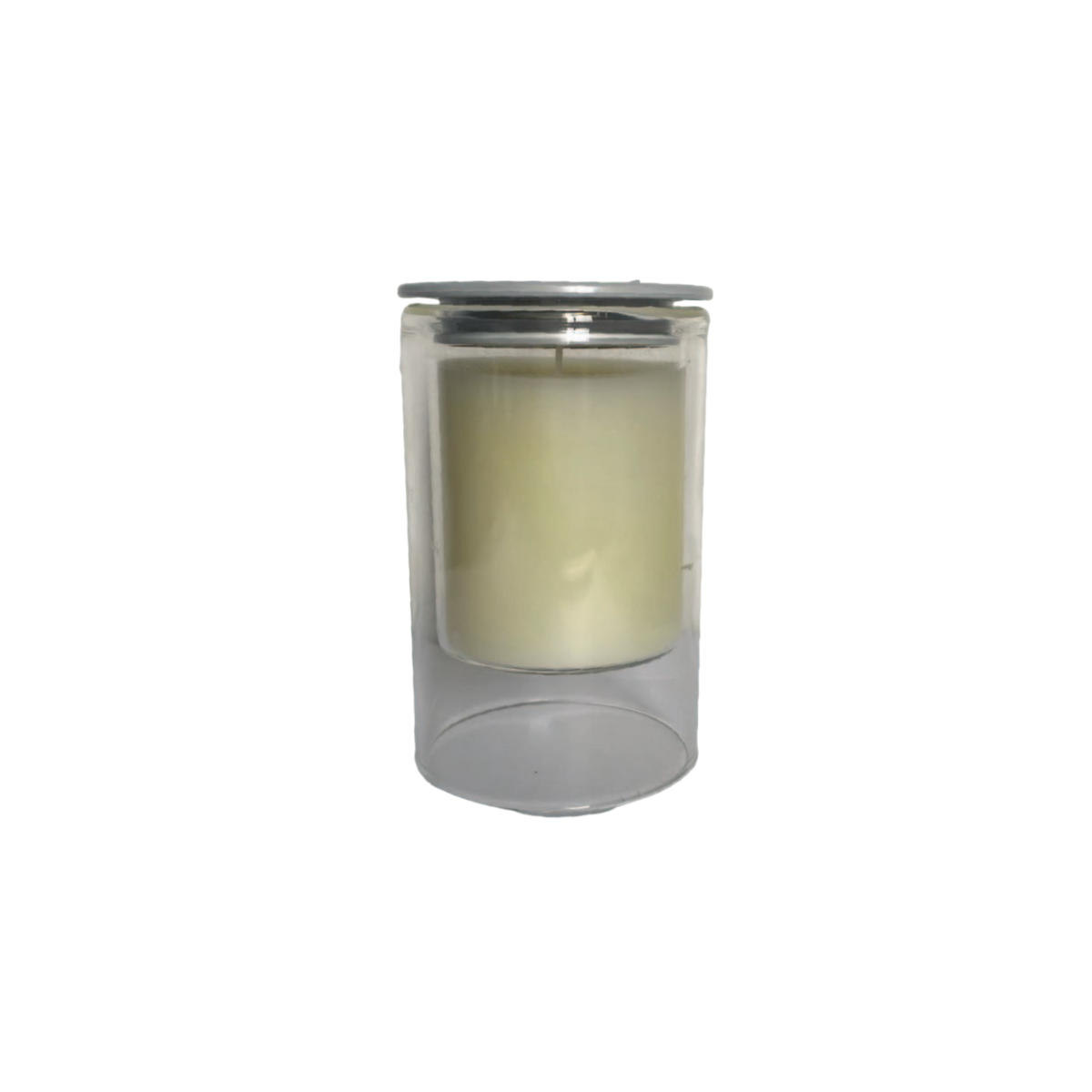 شموع بيضاء - مسك - عطر 7x11.3 سم