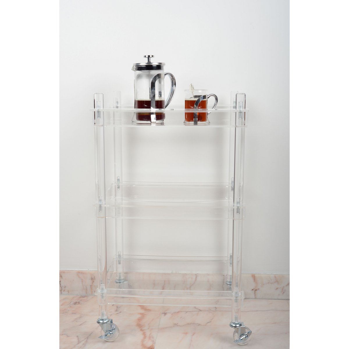 ACRYLIC ROLL SERVER 40.5X30.5X60.5XCM