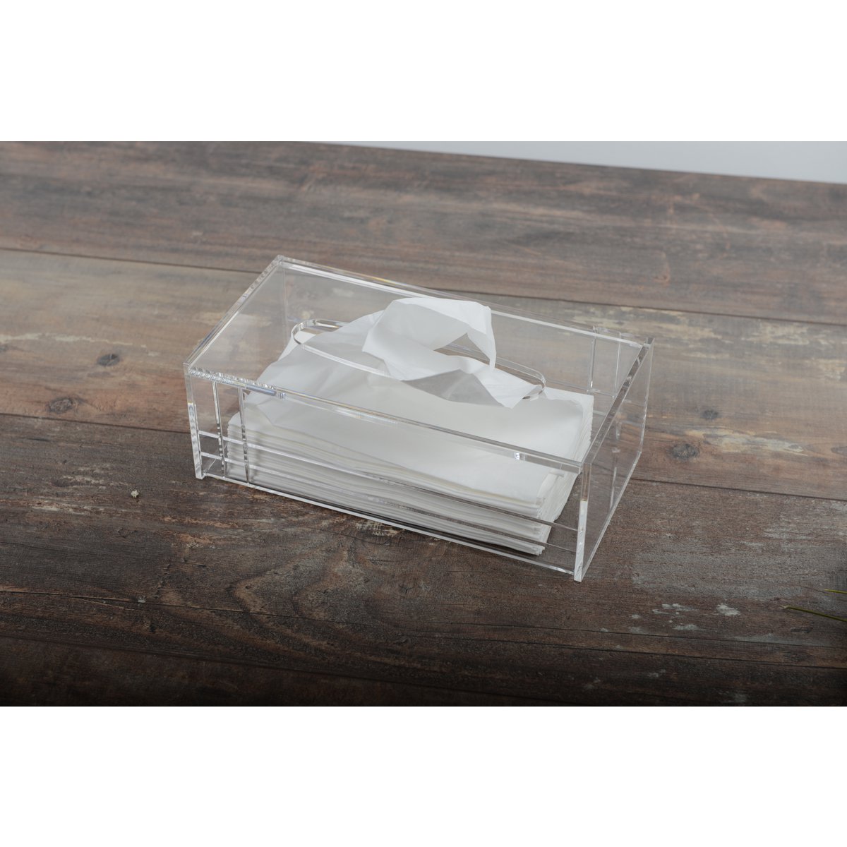 RECTANGULAR ACRYLIC FABRIC BOXES