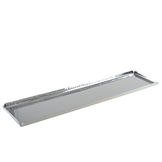 Rectangular bowl Martele Mirror Effect 50x11.5x1.25 cm