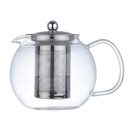 TEEKANNE KUGEL 1L FILTER UND DECKEL AUS EDELSTAHL