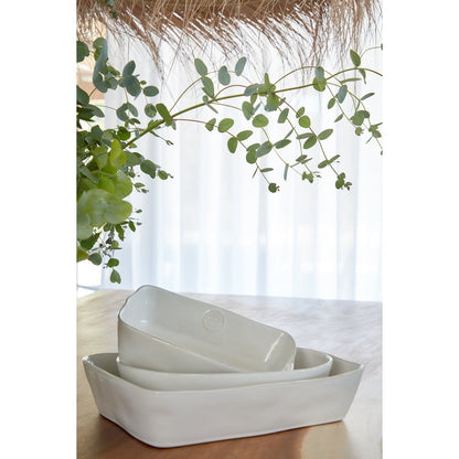 NOVA Oval baker 30 cm white NOA 301 - Set of 2