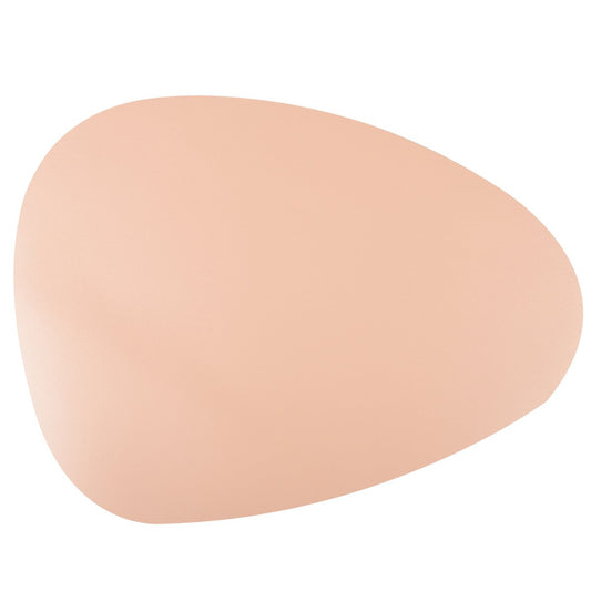 PINK AND GREY LEATHERETTE PLATE