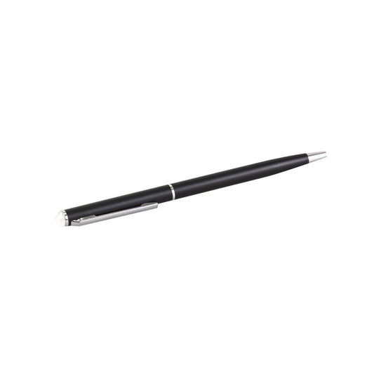 Black ballpoint pen with diamond