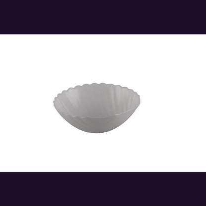 WEISSE MUSCHELTASSE 13,3 CM