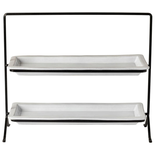Plano - 2 animal stands with holder 37 cm - 1PORS01E - 2 - set of 2