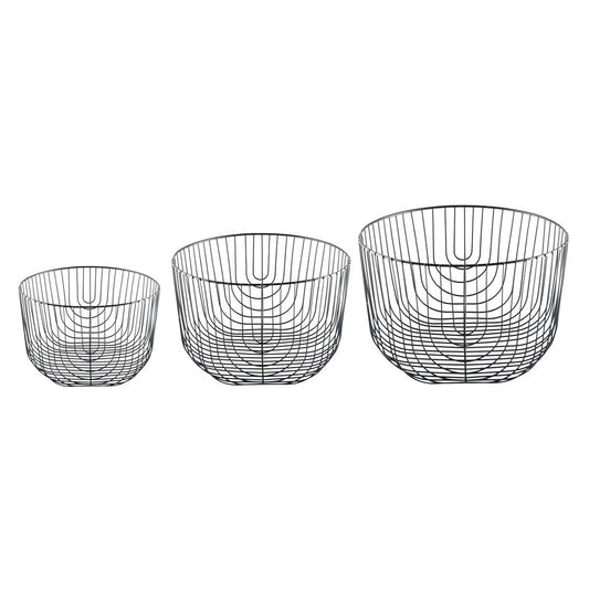 Black Iron Fruit Basket - Lot 3