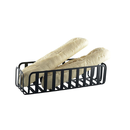Black bread basket