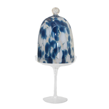 Weiße und blaue Bell 15x15x32.5cm