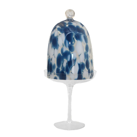 Weiße und blaue Bell 15x15x32.5cm
