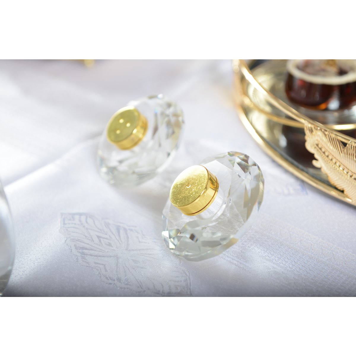 Salt and pepper crystal 7 cm Dore
