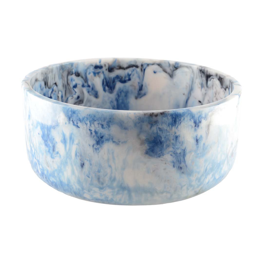 Nuage Blue resin bowl