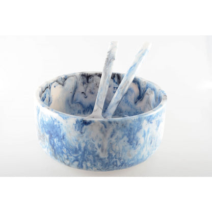 Nuage Blue resin bowl