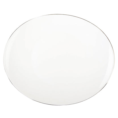 OVALPLATTE MIT PLATINUMKANTE