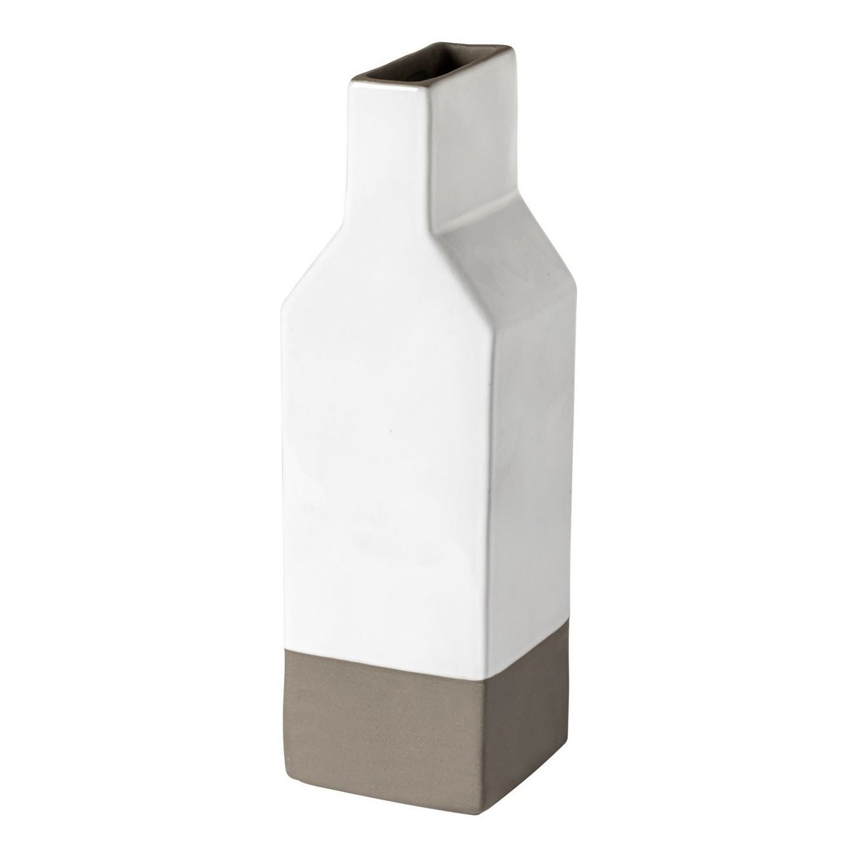 Plano - Vase 30 cm - 1POV301 White - 2 Set of 2