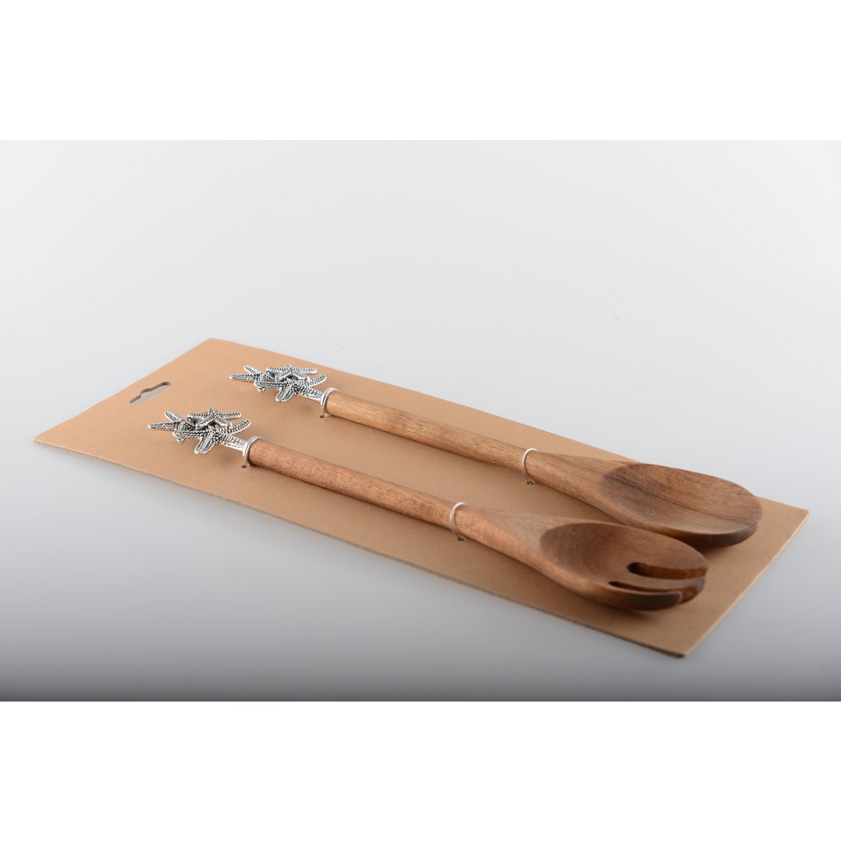 Starfish salad cutlery