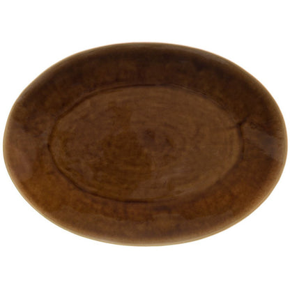 RIVIERA Oval platter terra NAA 402 - Set of 2
