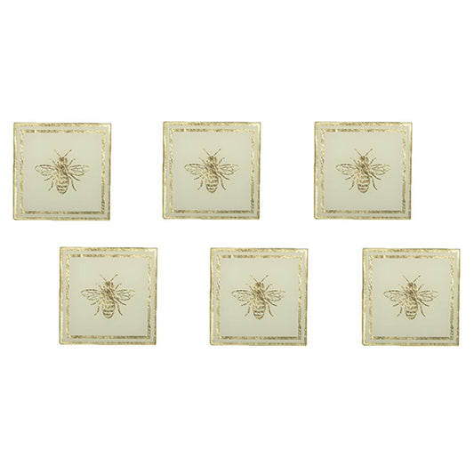 Set von 6 Bienenglas unten
