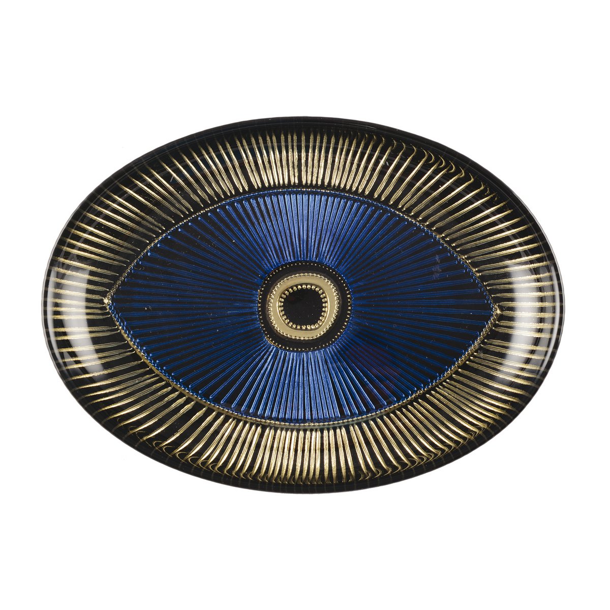 OVAL EYE CUP 22x15.5 CM DARK