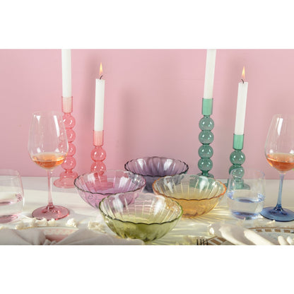 Set von 4 Multi -Core -Schalen - Frühling
