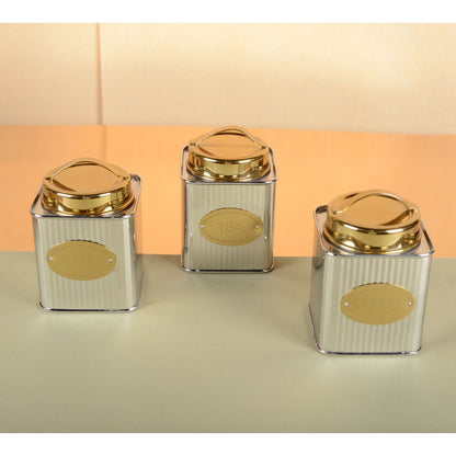 Silber- und Golden Box 10x10x10 cm