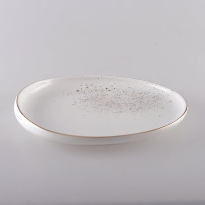 OVAL DESSERT TELLER BLANCH FLASH ODER