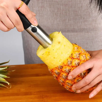 Edelstahl Ananas Schäler Obstentkerner Ananas Schäler Schneider Obst Spiralschneider Küchenwerkzeuge Zubehör