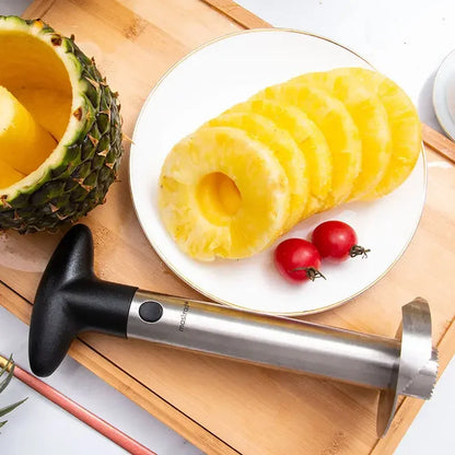 Edelstahl Ananas Schäler Obstentkerner Ananas Schäler Schneider Obst Spiralschneider Küchenwerkzeuge Zubehör