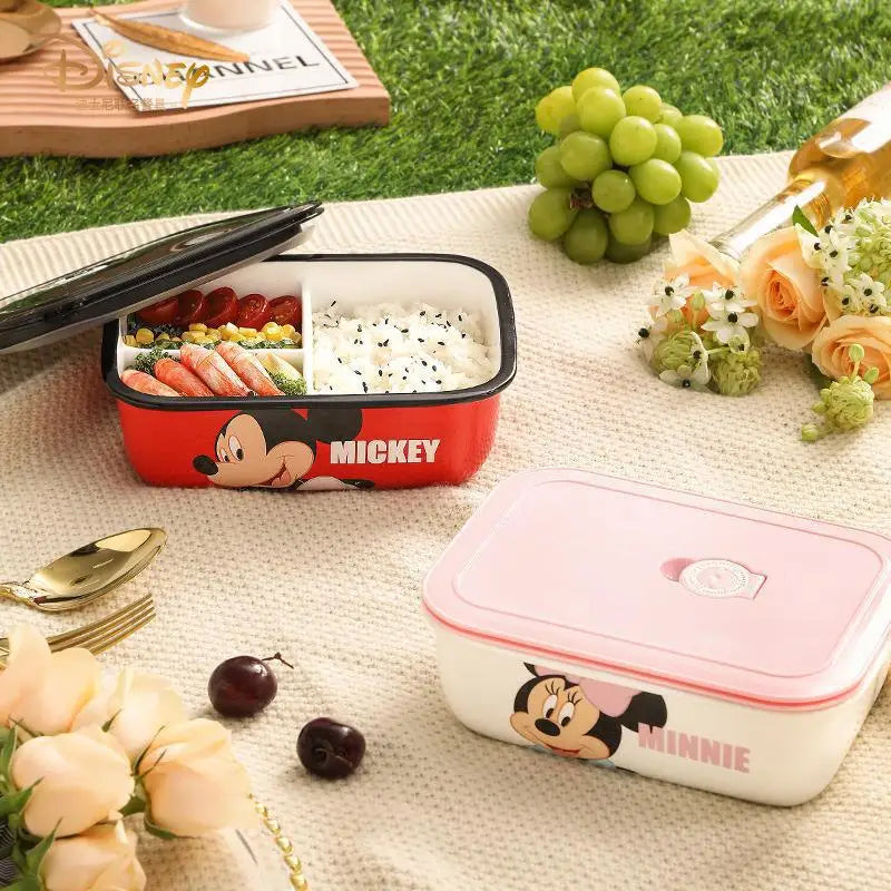 Disney Mickey Mouse Paar Cartoon Geschirr Keramik Lunch Box Mickey Por Kuchenmichel