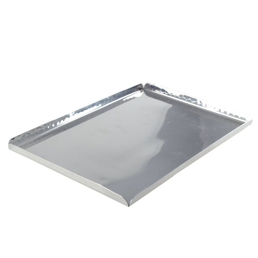 Rectangular tray Martele Mirror Effect 30.5x21x1.25 cm