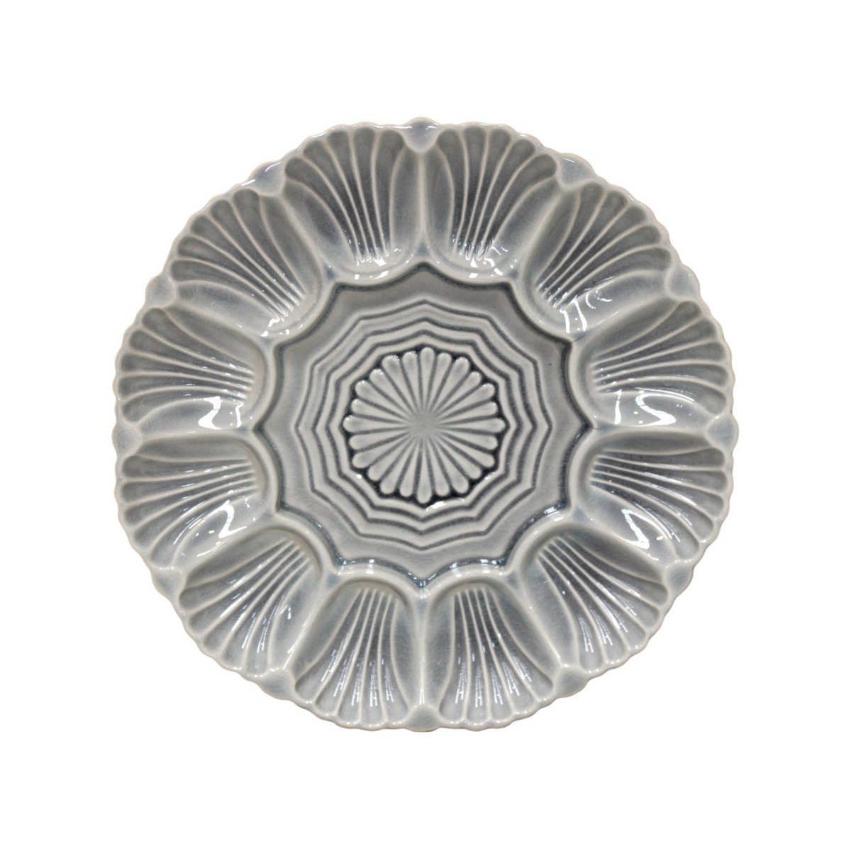 Cristal Aperitif Dish 25 Grey Std 251 - 2 -Set von 2