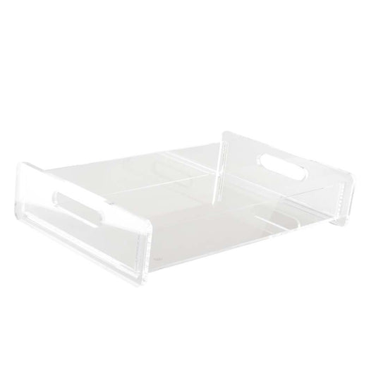 Rectangular acrylic bowl 39.5x25.3 cm