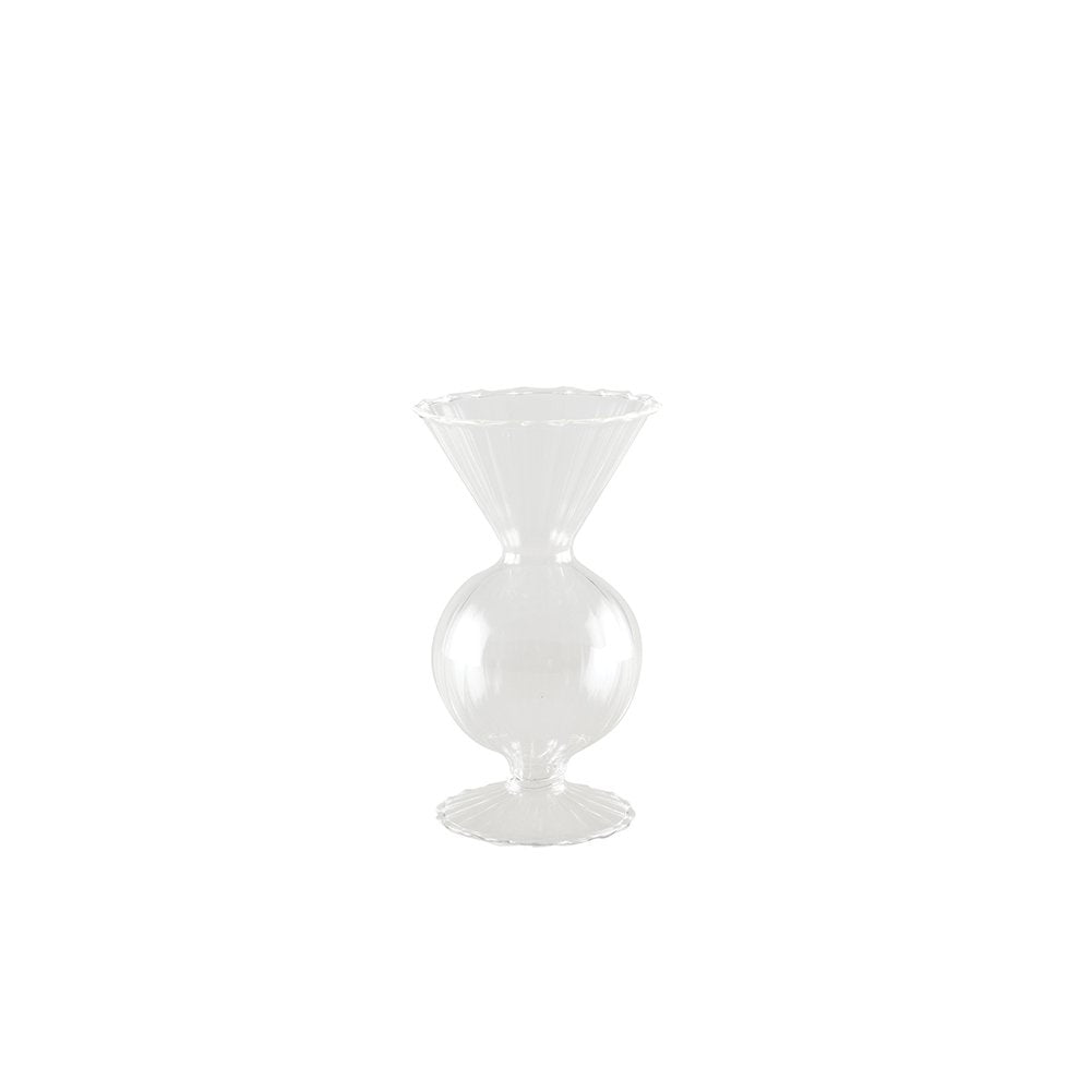 SOLIFLORE IN VERRE 6,3X6,3X12,6CM