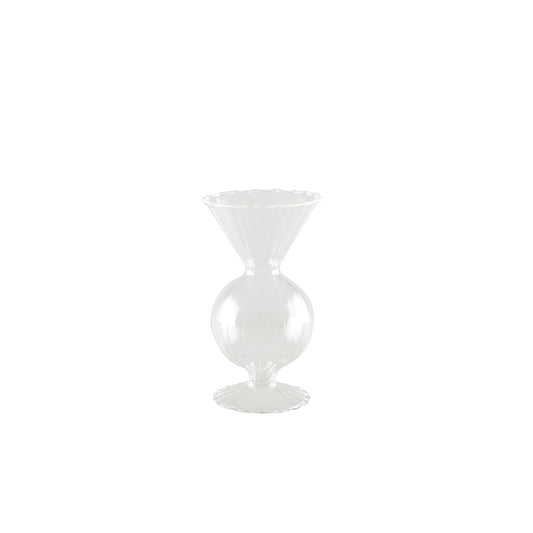 SOLIFLORE IN VERRE 6,3X6,3X12,6CM