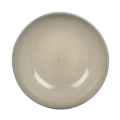 United Taupe Hollow Plate - Coachella
